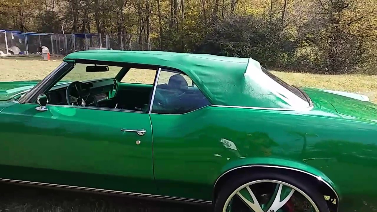 72 cutlass ALL GREEN EVERYTHING