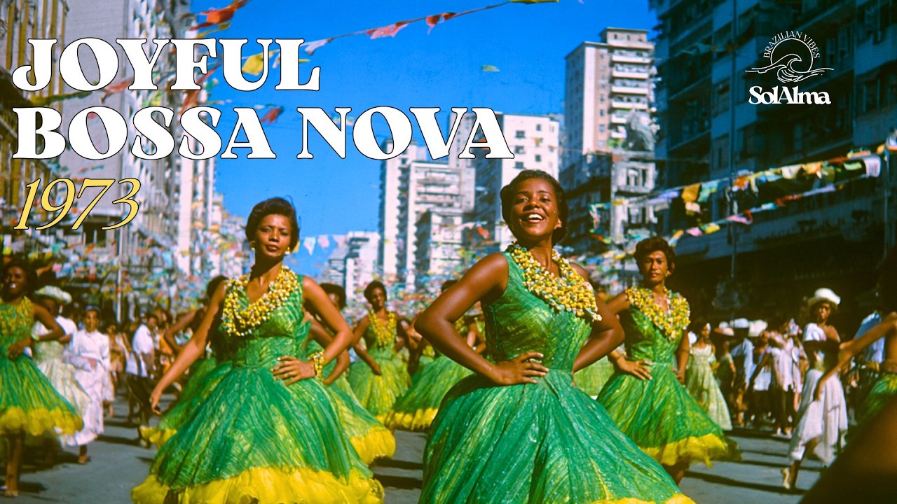 Joyful Bossa Nova 🎭 Vintage Carnival Vibes in Lapa | Rio 1973s
