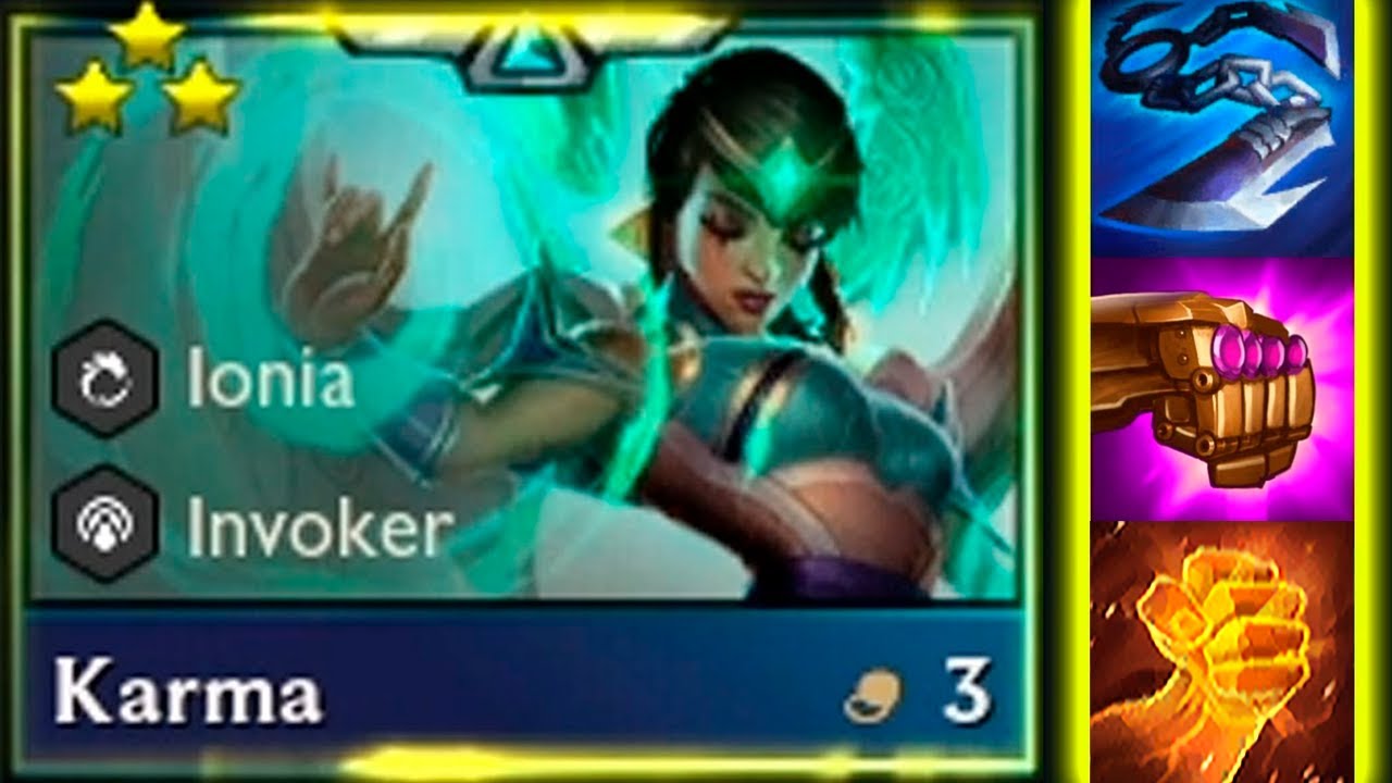 9 Ionia Karma ⭐️⭐️⭐️ 3 star