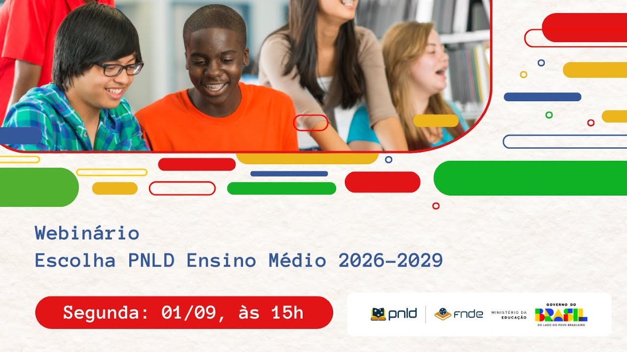Webinário PNLD - Ensino Médio