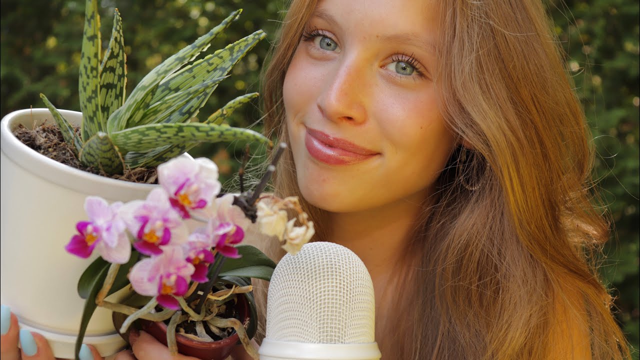 ASMR | Plant Collection🌿🌻