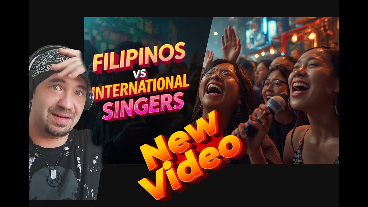 OH MY GOD! Filipino Karaoke VS Global Stars  Who Sings Better? Incredible Reaction!”