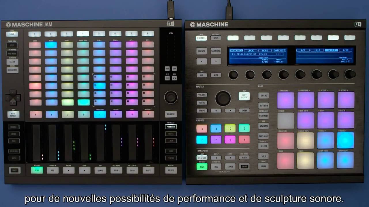 Tuto MASCHINE JAM: comment compléter votre MASCHINE?