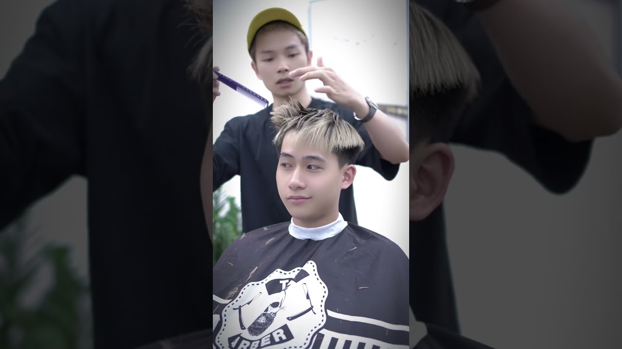 T&oacute;m Tắt Qu&aacute; Tr&igrave;nh Cắt Tạo Kiểu T&oacute;c Ivy League Si&ecirc;u Đẹp Trai. #tuanbarbersharing #barbershop #haircut