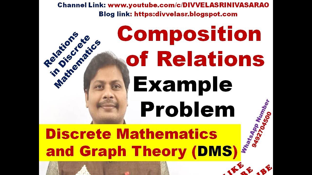 Composition of Relations || Relations in Discrete Mathematics || Relations || DMS || MFCS || DMGT