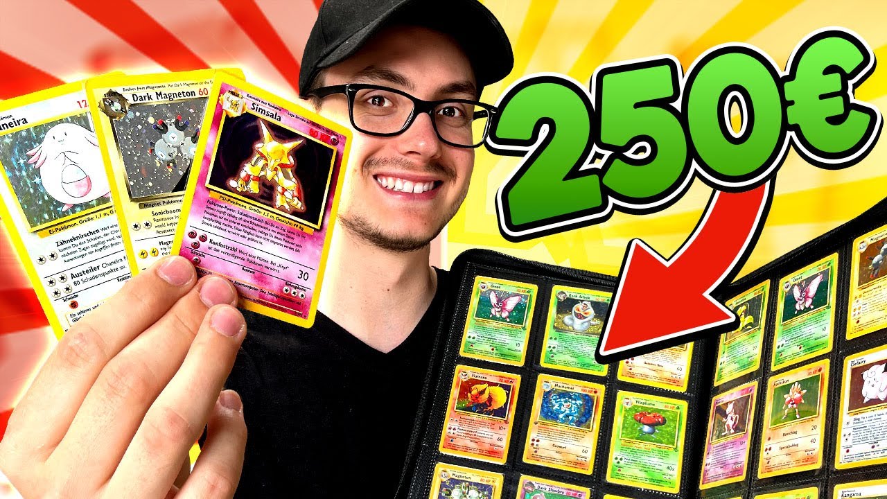 250 € für eBay Pokémonkarten-Sammlung war ein Schnäppchen 😱
