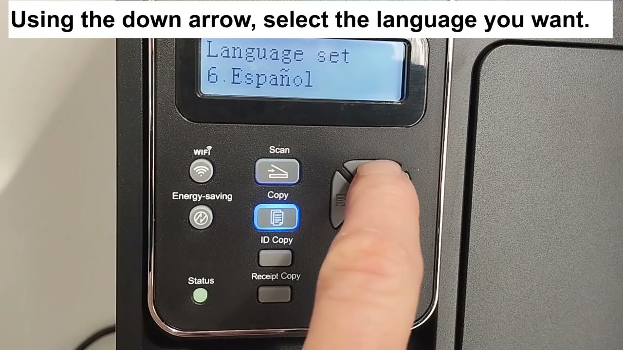 Принтер Pantum M6500: уровень тонера и как изменить язык