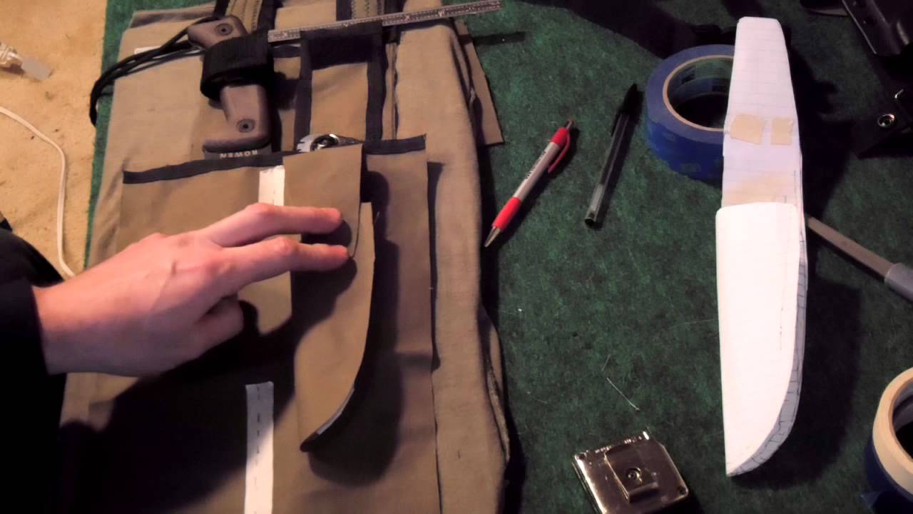 Making The Four Item Leg Sheath