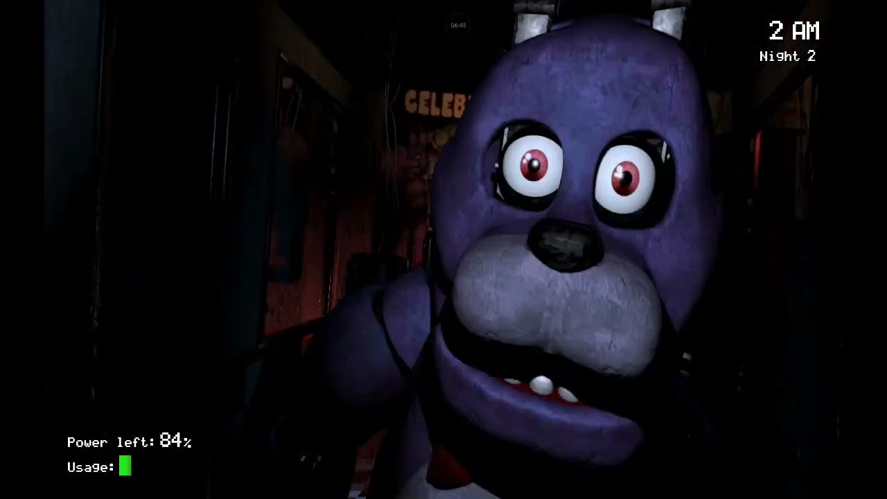 Jugando five nights at freddy's