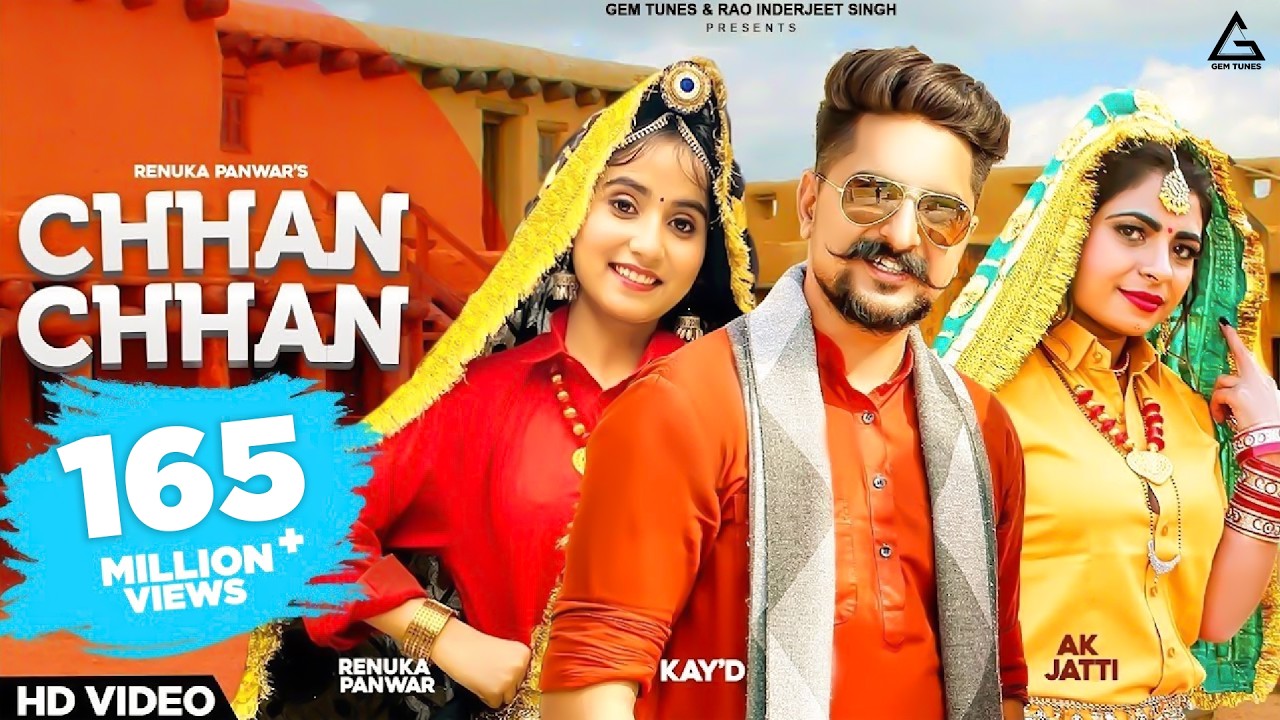 Chhan Chhan (Official Video) : Renuka Panwar | Kay D | Ak Jatti | Haryanvi Song