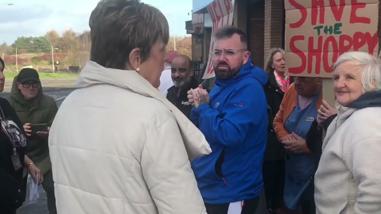 Easterhouse Protest