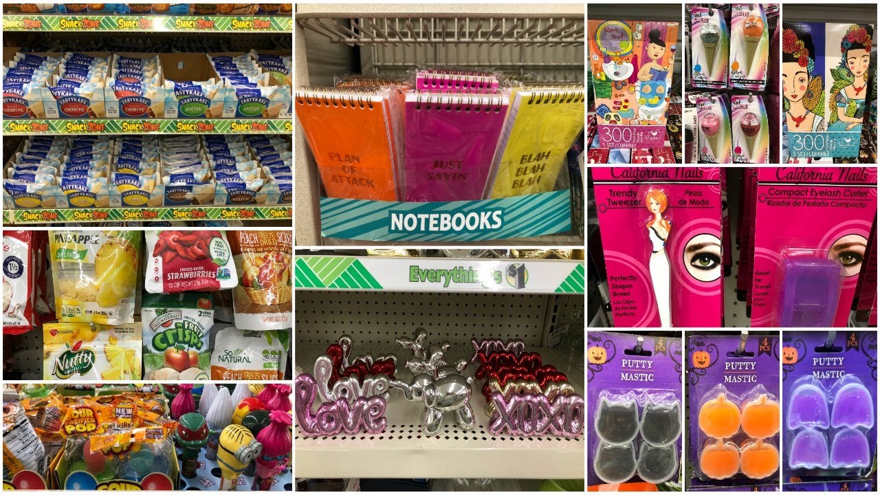 DOLLAR TREE | WHAT'S NEW ?! | BRAND NEW SECTION: SNACK ZONE!
