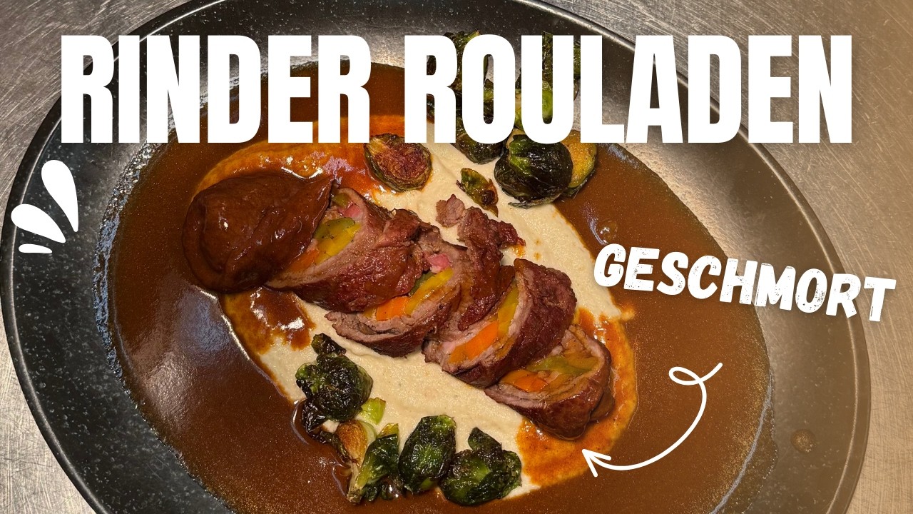 Rindsrouladen wie von Oma – mit Speedy & Dominik Süss Geheimtipp! 😍🔥  So werden sie richtig zart!