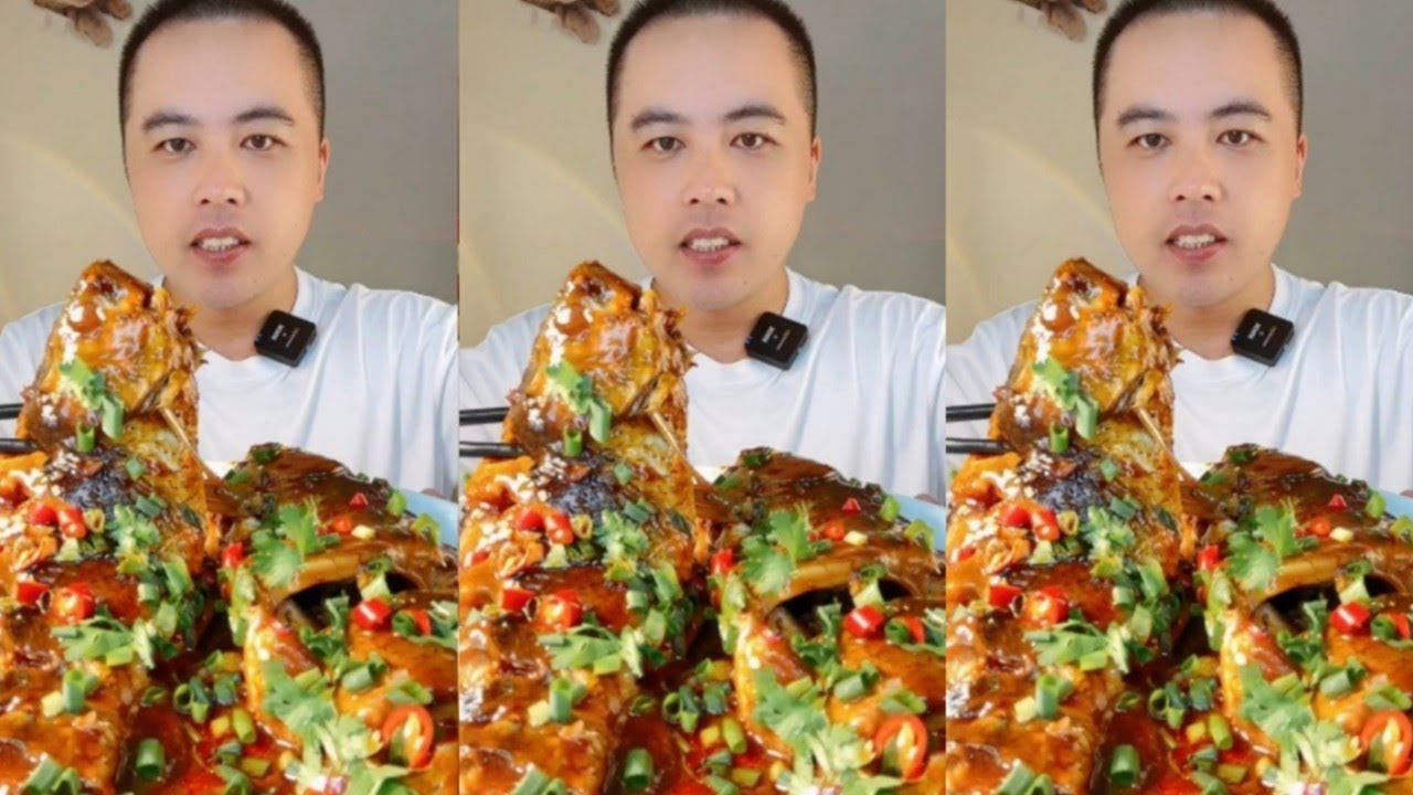 Chinese Mukbang Food Eating Show | God eats fish, Spicy Braised Fish #90 (P 268-269-270)