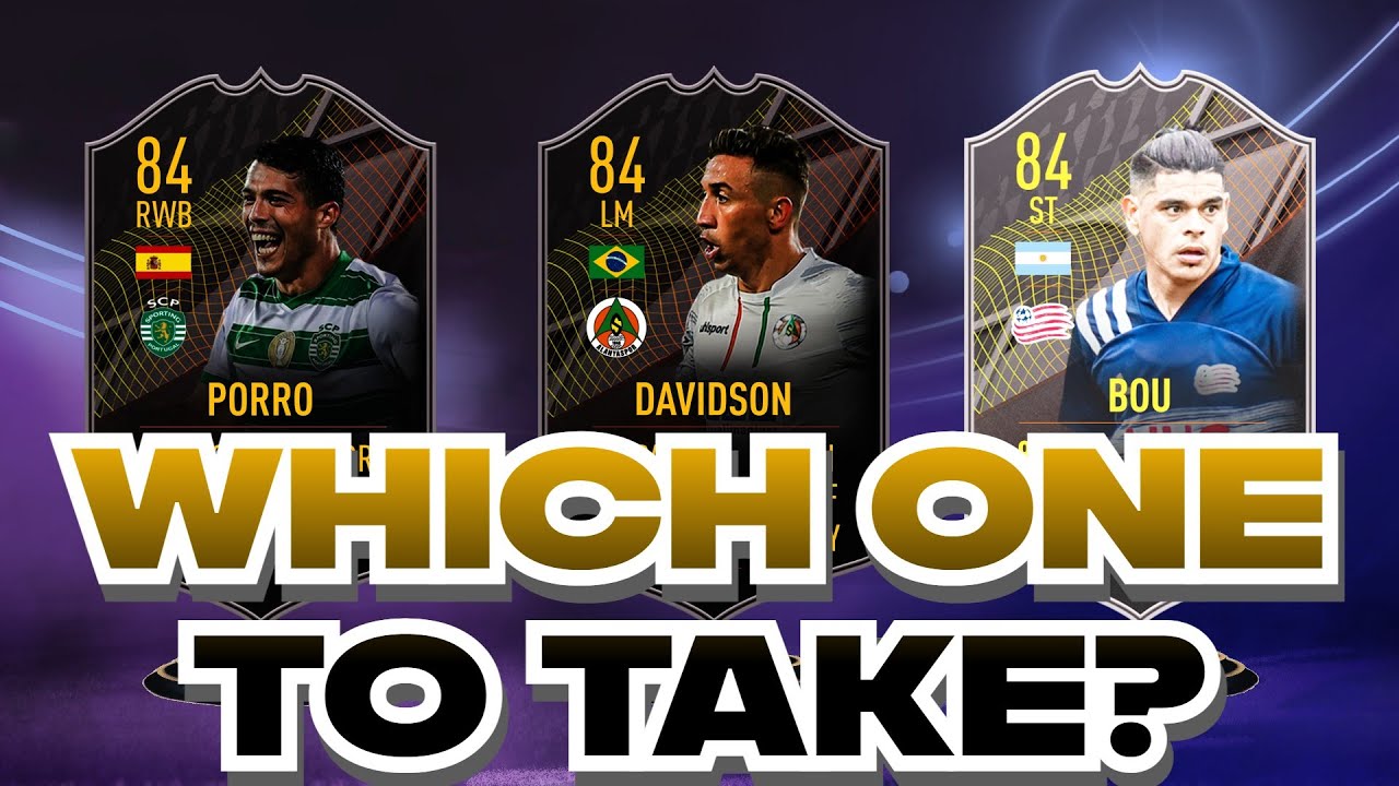 FIFA 22 WHO TO CHOOSE FROM LEVEL 30 SEASON 1!