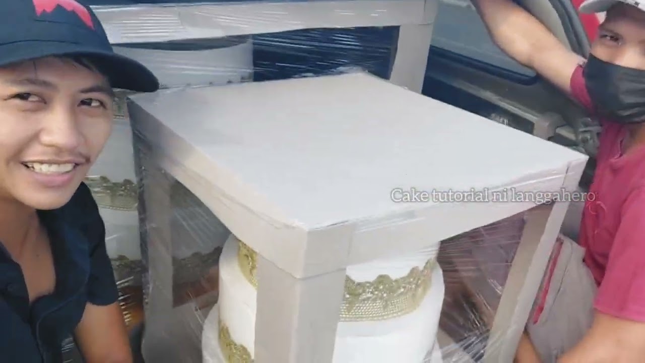 9 tier debut cake stacking and assemble