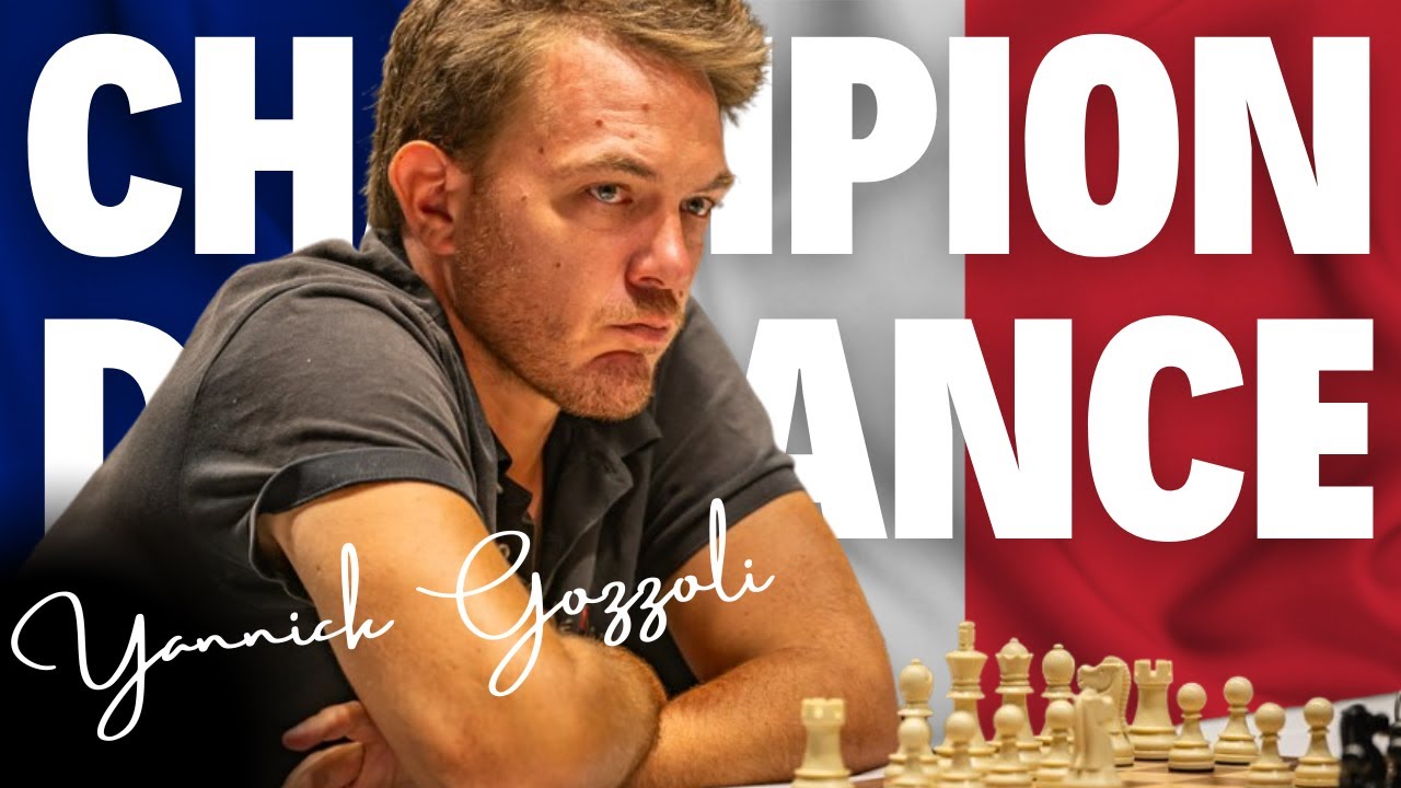 YANNICK GOZZOLI CHAMPION DE FRANCE d'échecs