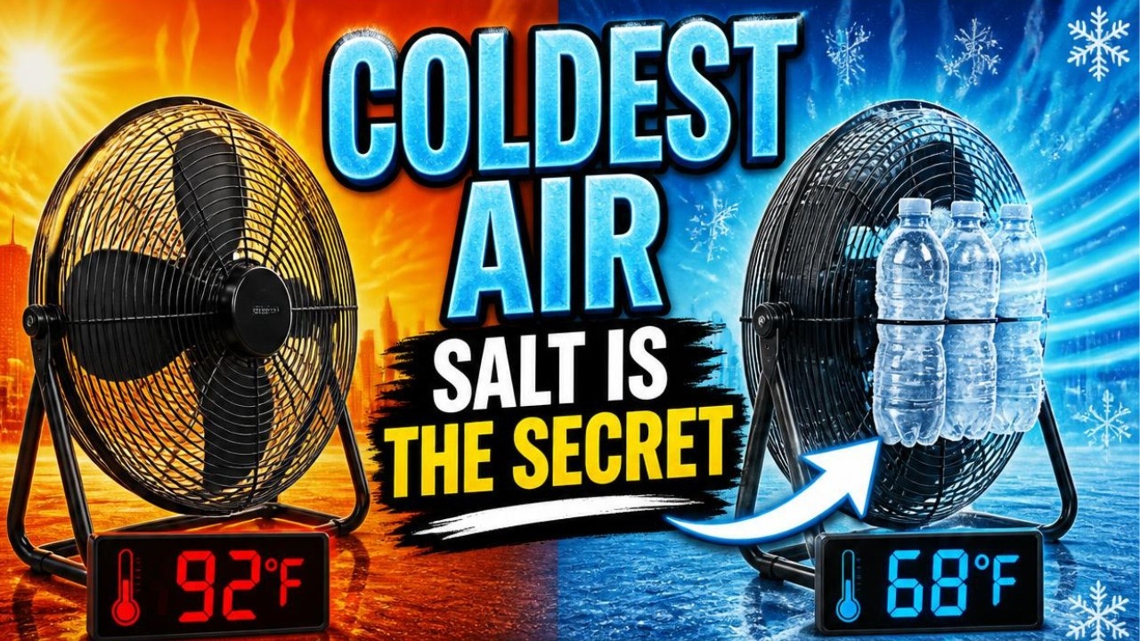 Transform Any Fan Into A Free AC System | DIY AC That Really Works!!!
