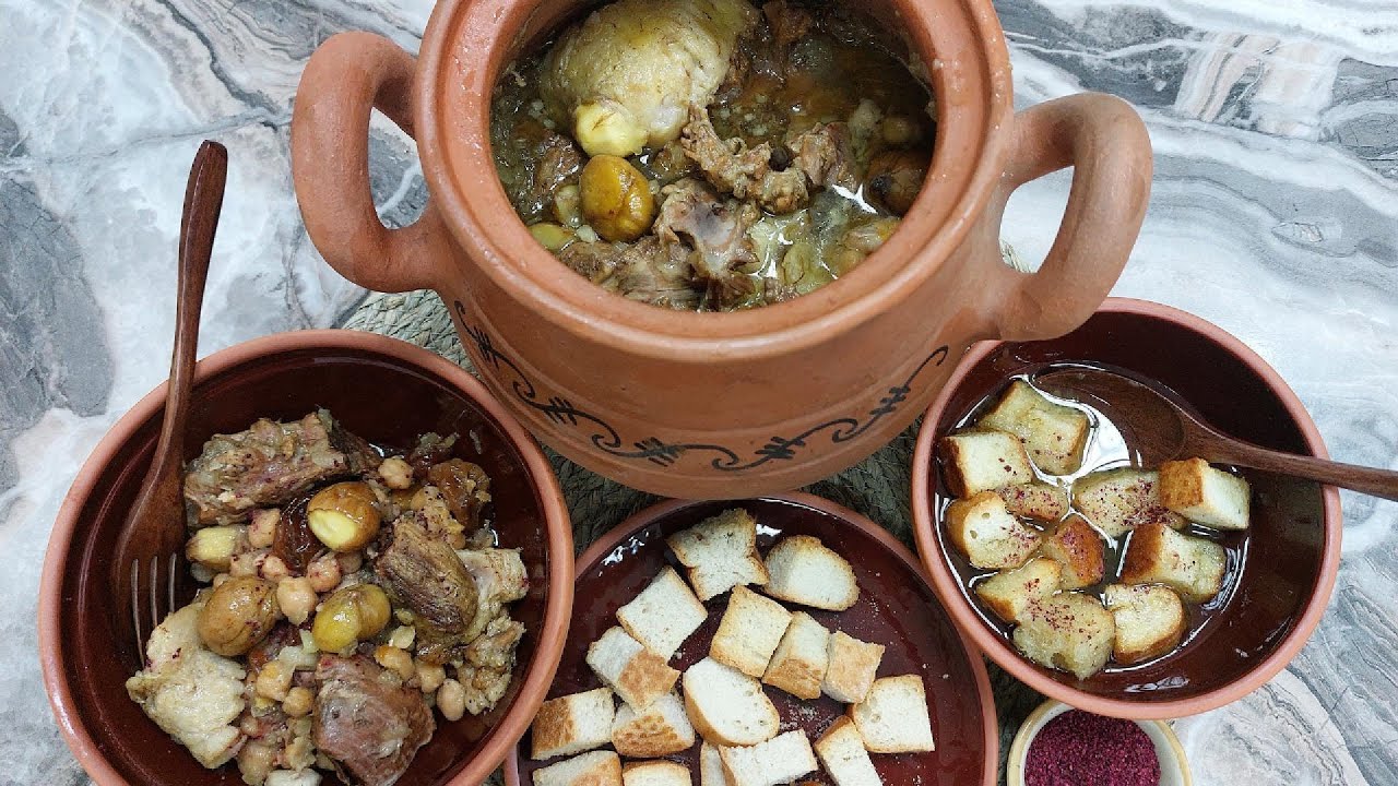 ŞƏKI PITISI .QUZU ƏTIYLƏ PITI. КАК ПРИГОТОВИТЬ ПИТИ.АЗЕРБАЙДЖАНСКАЯ КУХНЯ