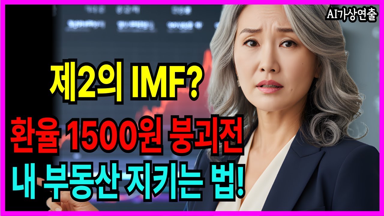 [긴급분석] 환율 1,500원 붕괴 시나리오... 99%가 모르는 부동산 폭락의 전조 | 노후지혜 | 노후준비 | 오디오북