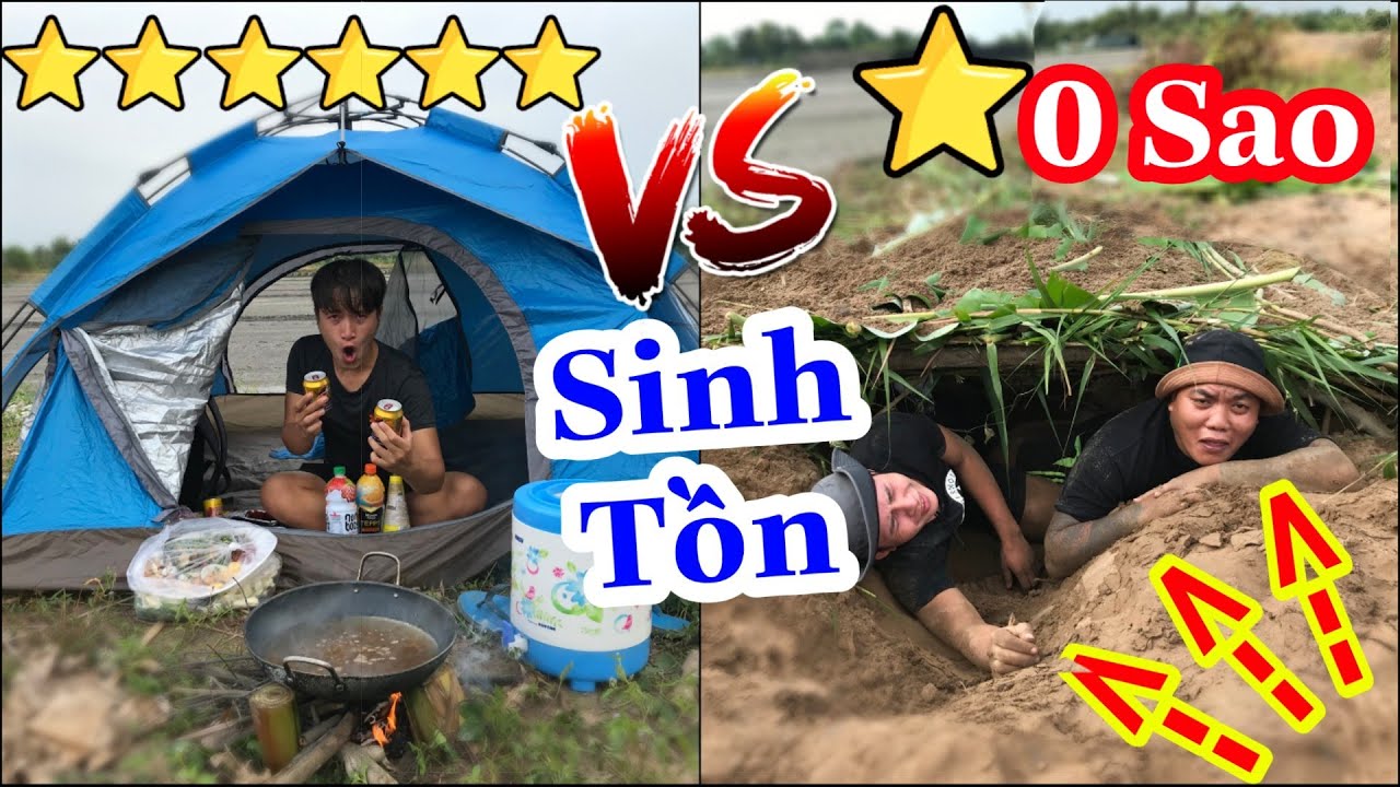 TXTV - Thánh Xàm Thử Thách Sinh Tồn 6 Sao Với 0 Sao cực khắc nghiệt