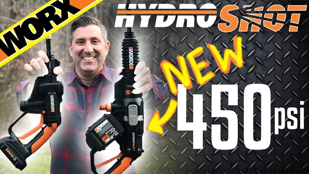 NEW 2019 WORX HYDROSHOT - 40volt | Pressure Washer Review💧💧💧