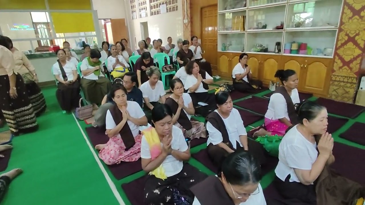 တရားအလှူတော်စတင် ကြည့်မြင်တိုင်နိဗဒ္ဓကုသလဒါနအသင်းကြီး 29.12.25  မှ  2.1.26ထိ(၅)ရက်မီးငြိမ်းတရားပွဲ