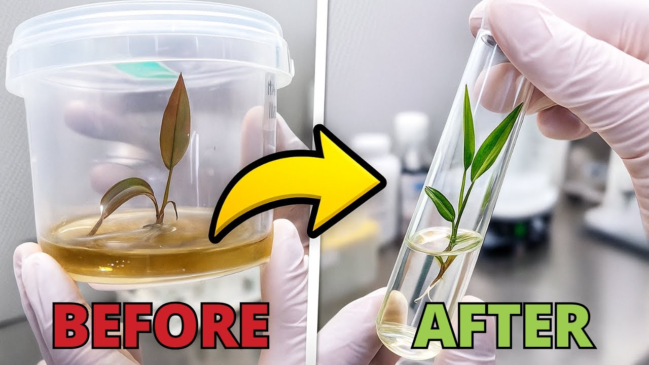 How to Save Your Dying Tissue Culture Plant Fast