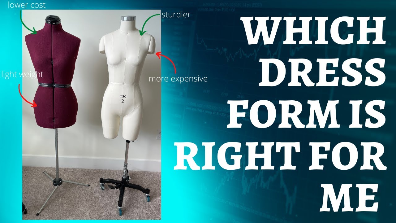 Which dress form should you buy? Unboxing The Shop Company's 3/4 body dress form