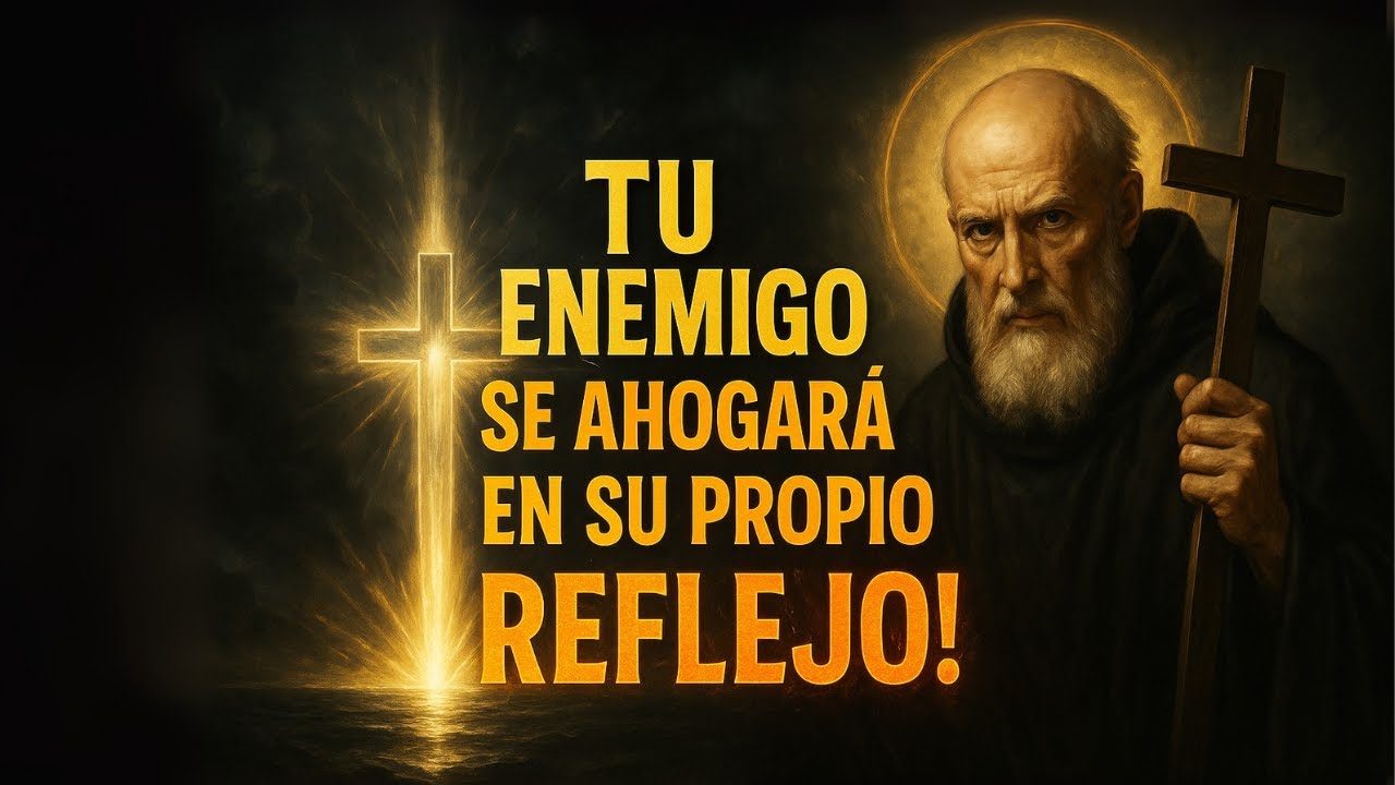 ❗ El ESPEJO de San Benito  ¡Tu Enemigo se AHOGARÁ en su Propio Reflejo! 🕯️🙏