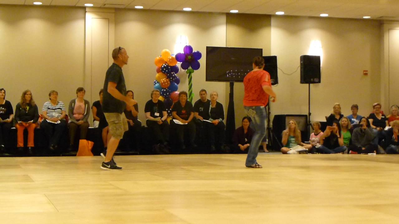 Let's Get It Started Line Dance by Guyton Mundy & etc. Demo @WCLDM 2016