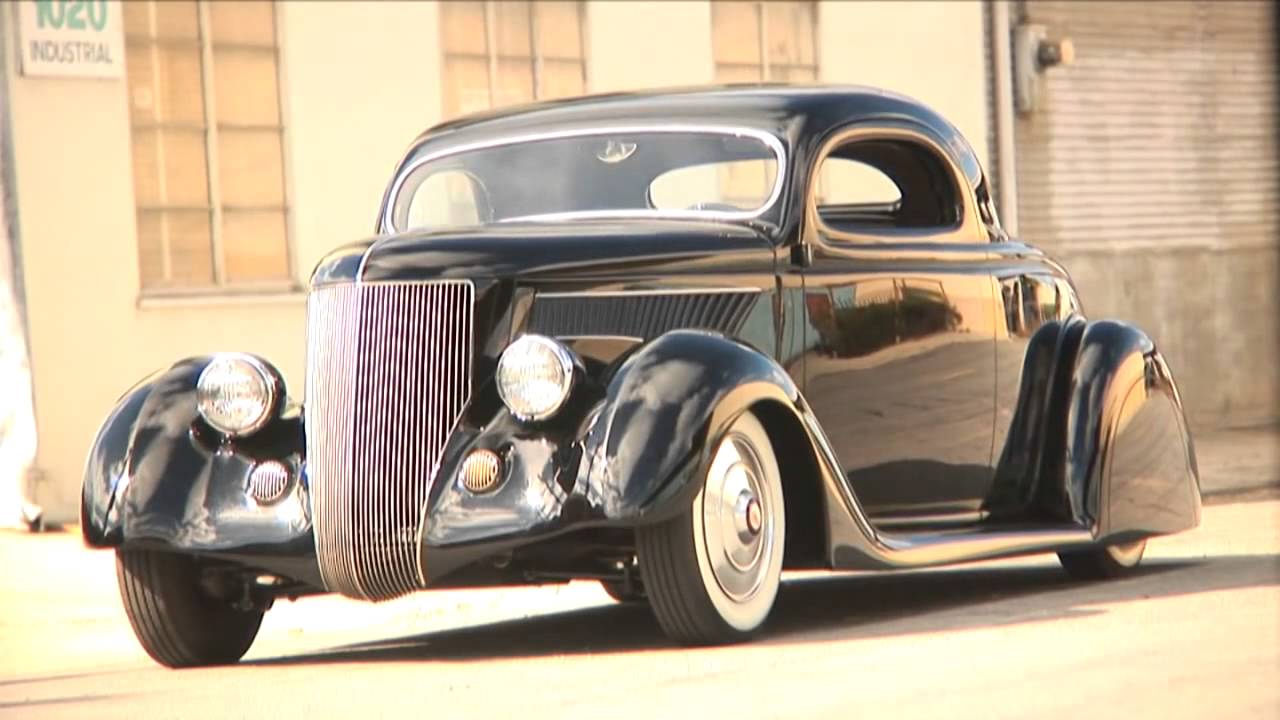 Salinas Boys 36 Ford on AccuAir e Level System