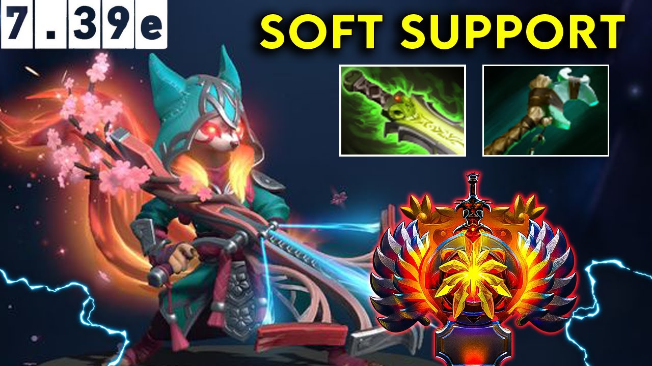 Hoodwink Immortal Soft Support - Dota 2 Patch 7.39e Pro Pub Gameplay