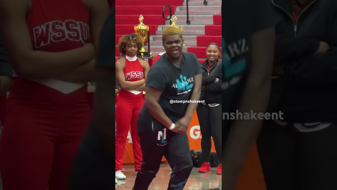 SEEK AND DESTROY!! #stompnshake #hbcu #ciaa #competition #wssu #sports #basketball #school