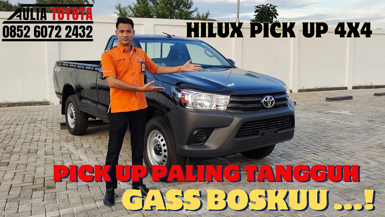 Review Toyota Hilux Pick Up 4x4 Diesel Terbaru 2023 || Ready Boskuu