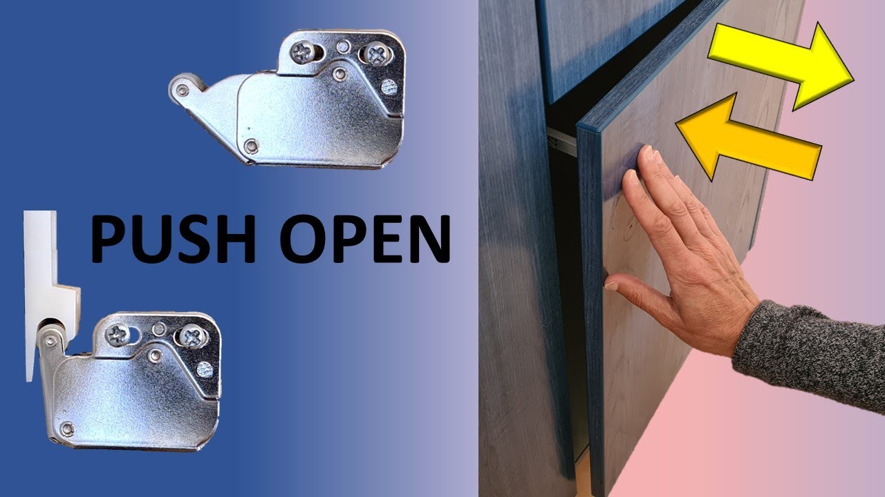 How to install push opening system