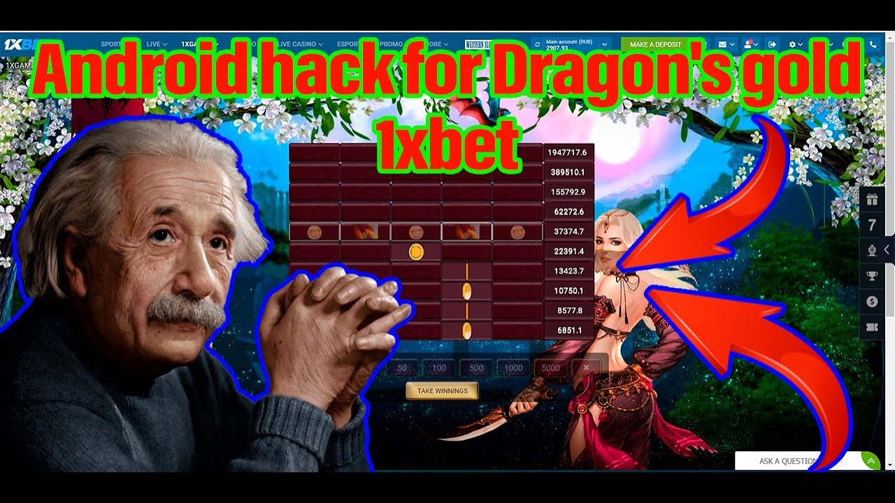 Android hack Dragon Gold for 1xbet