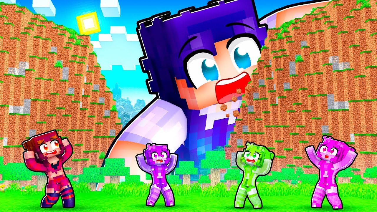 Andy Can EAT BLOCKS In Minecraft!