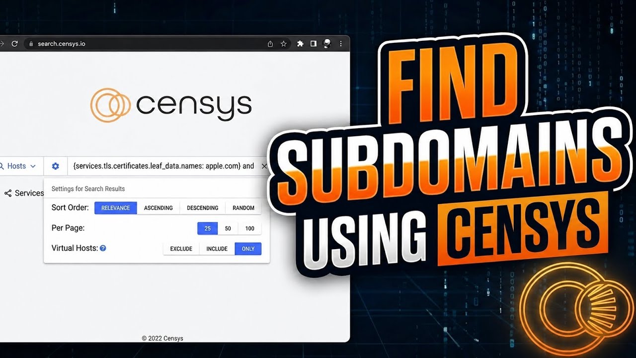 Beyond Shodan: How to Use Censys for Advanced Subdomain Discovery - Cyber Defence Security Academy 