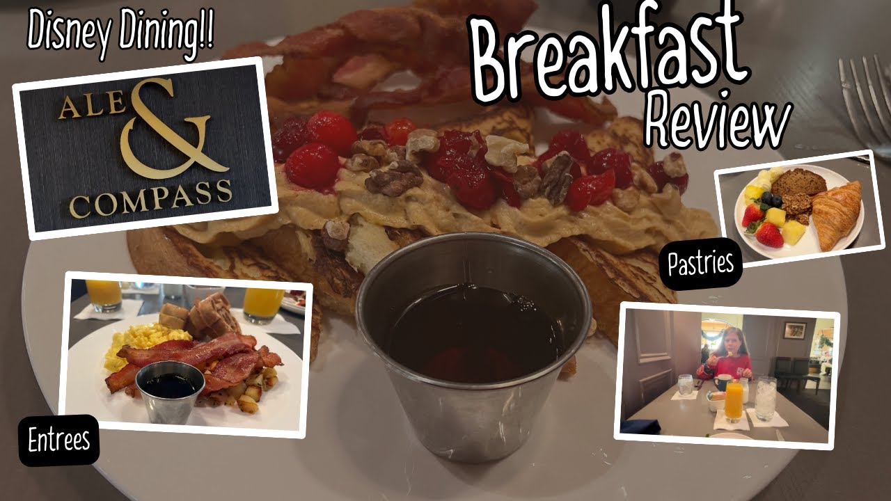 Breakfast at Ale & Compass at Disney's Yacht Club Resort | Disney Dining Review