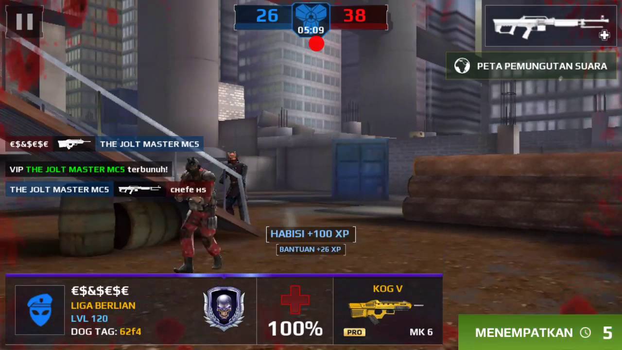 Mc5  :hacker sur android + hitmarkers a volont&eacute;