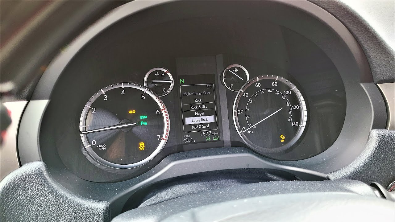 Как включить 4LOW и Multi-Terrain Select | Lexus GX 460 2022 года