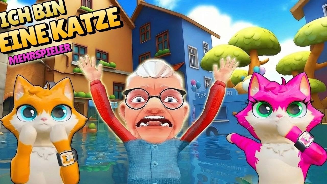 Ich bin eine Katze: MULTIPLAYER – Fluten wir das Haus von Oma?