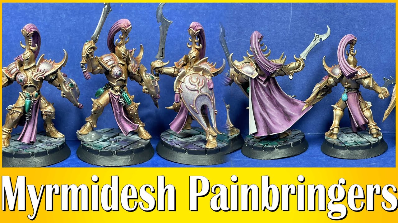 Joyful Painting - Hedonites of Slaanesh - Myrmidesh Painbringers