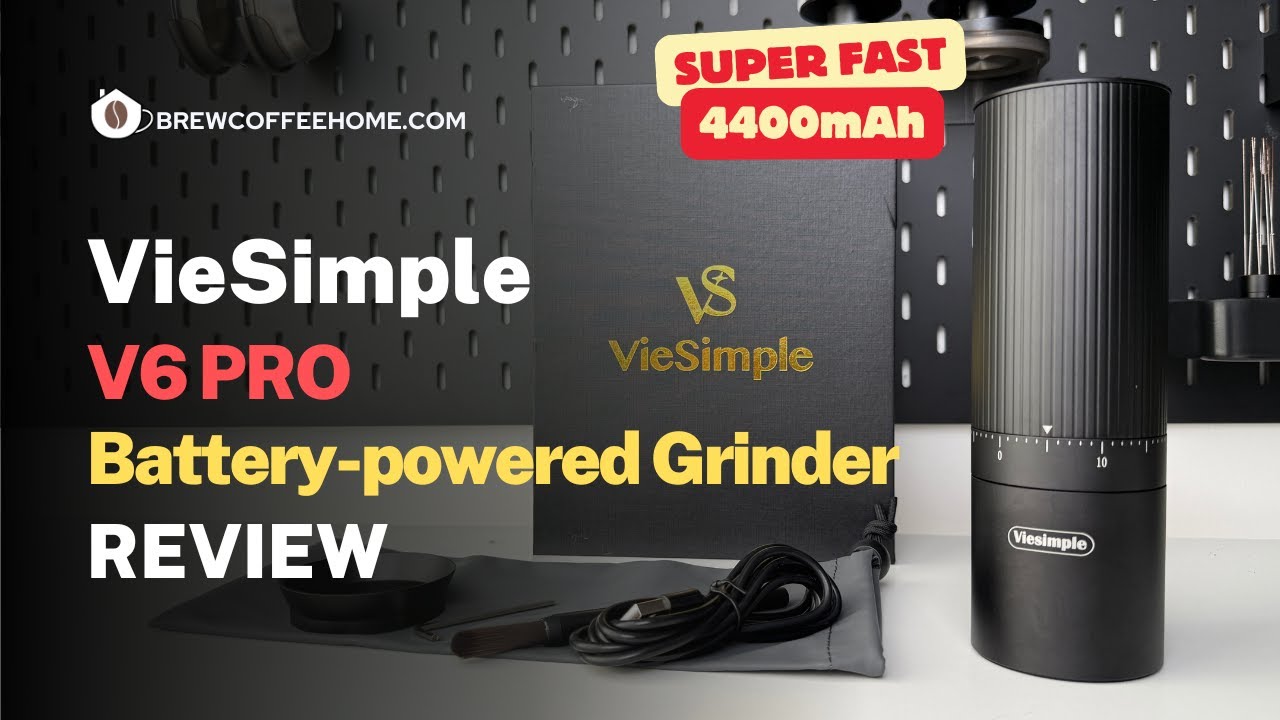 Обзор кофемолки VieSimple V6 Pro: самая быстрая аккумуляторная кофемолка, которую я тестировал
