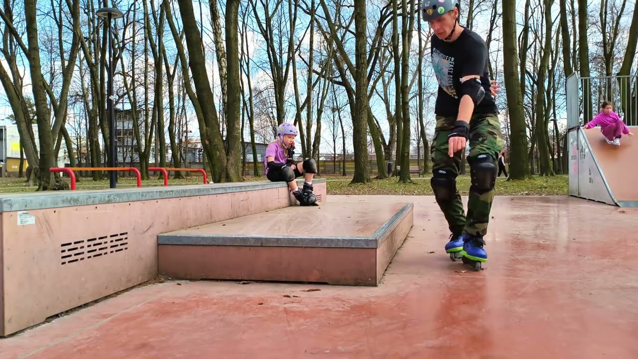 Skatepark Session - Upadek time