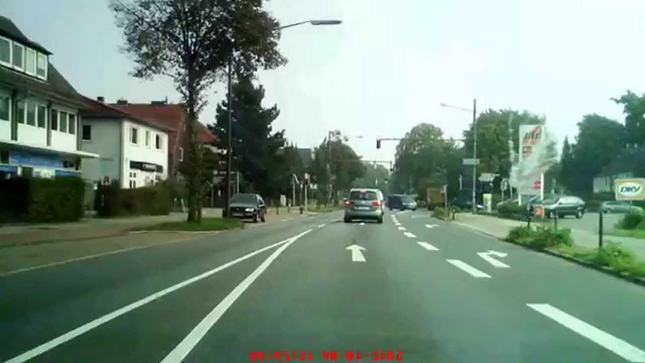 ehem. Bundesstraße 75 in Bremen (Osterholzer Heerstraße stadtauswärts)