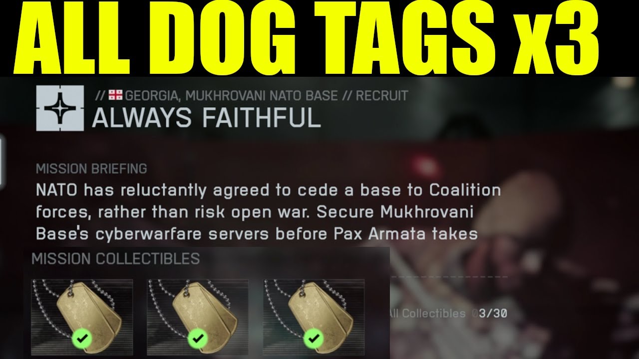 Battlefield 6 - always faithful ALL collectible locations (locations) | find all collectibles