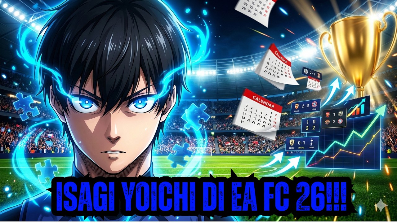 SAYA MEMAINKAN PEMAIN BLUE LOCK DI EA FC 26...