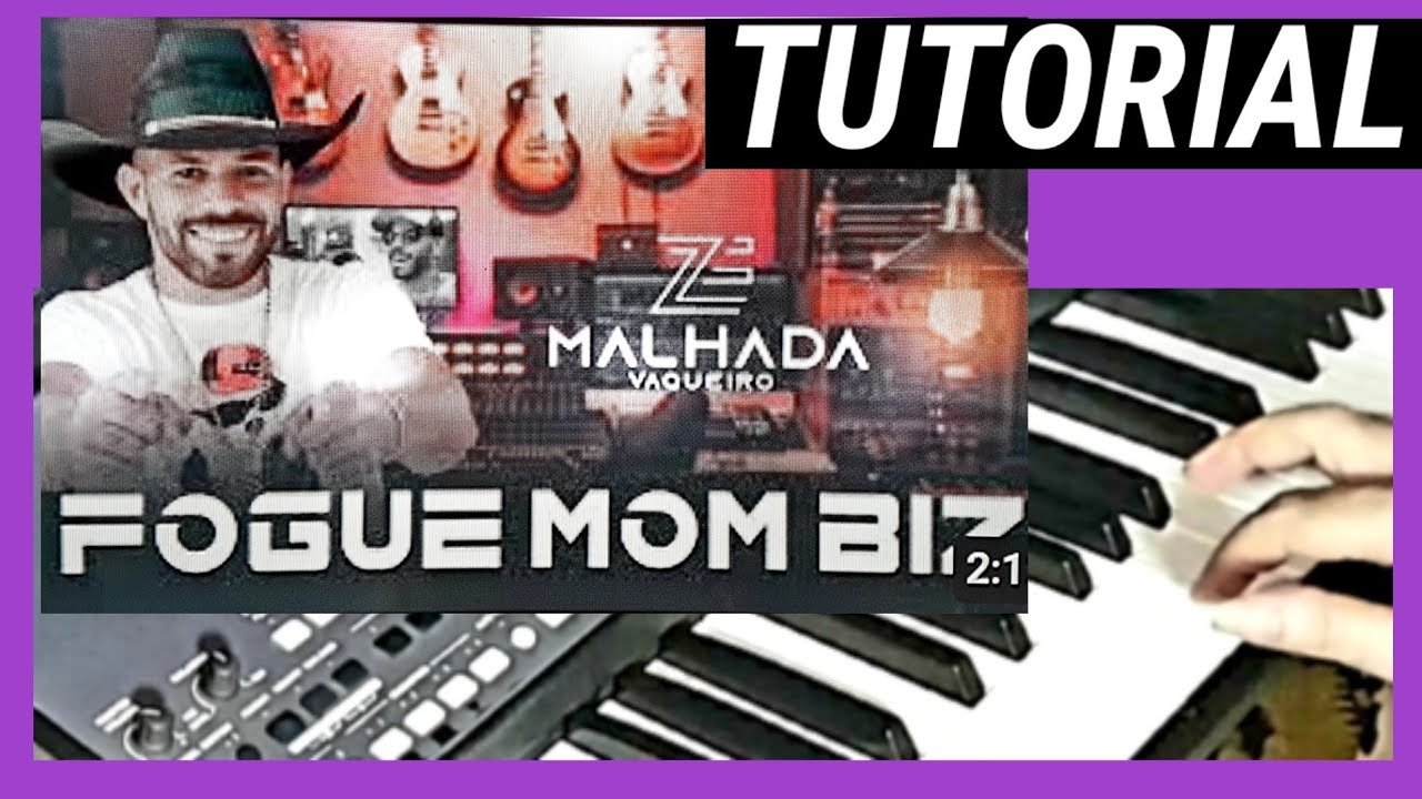 TUTORIAL FOGUE MOM BIZ (ZÉ MALHADA) video  aula